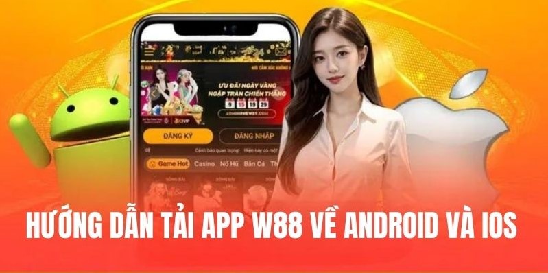 Hướng dẫn tải app W88 cả Android và iOS chi tiết 